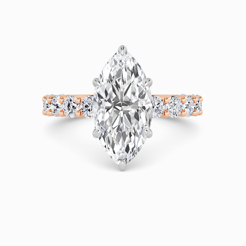 Marquise Brilliant Lab Diamond Engagement Ring (1.50CT+)