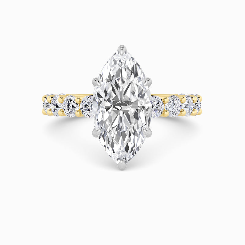 Marquise Brilliant Lab Diamond Engagement Ring (1.50CT+)