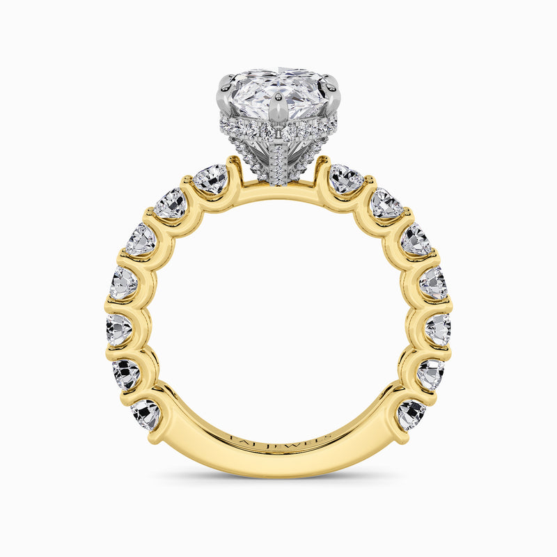 Marquise Brilliant Lab Diamond Engagement Ring (1.50CT+)