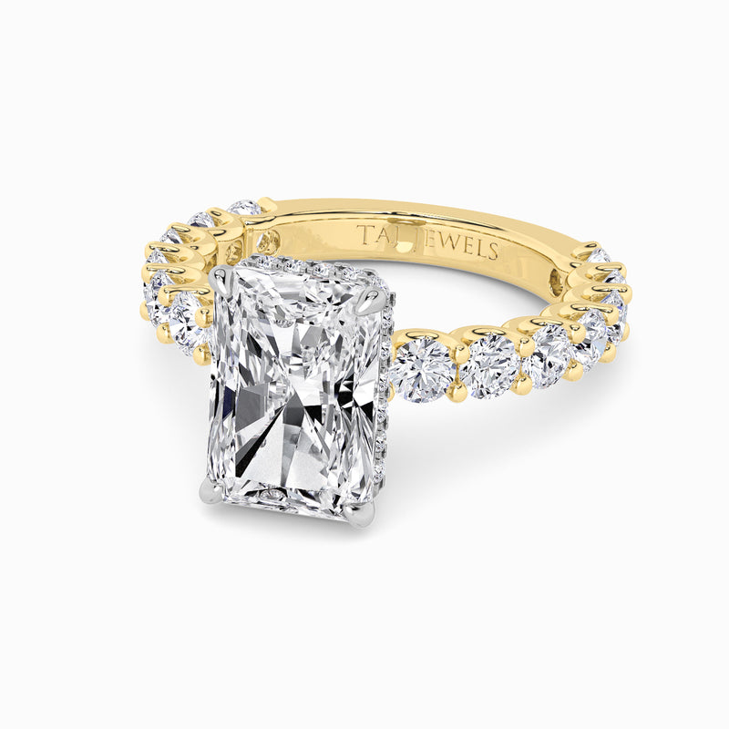 Radiant Cut Lab Diamond Engagement Ring (1.50CT+)