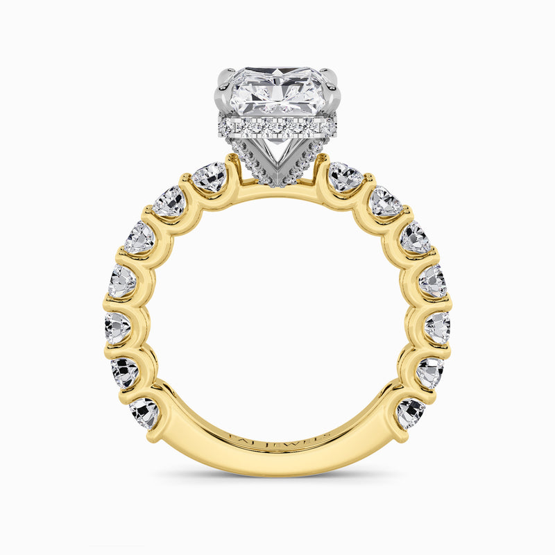 Radiant Cut Lab Diamond Engagement Ring (1.50CT+)