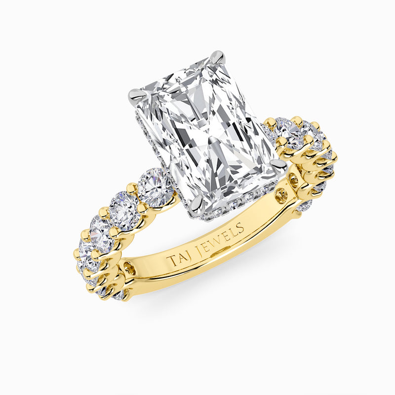 Radiant Cut Lab Diamond Engagement Ring (1.50CT+)