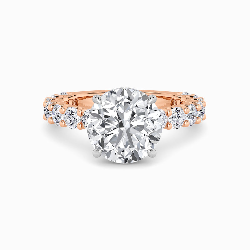 Round Brilliant Cut Lab Diamond Engagement Ring (1.50CT+)