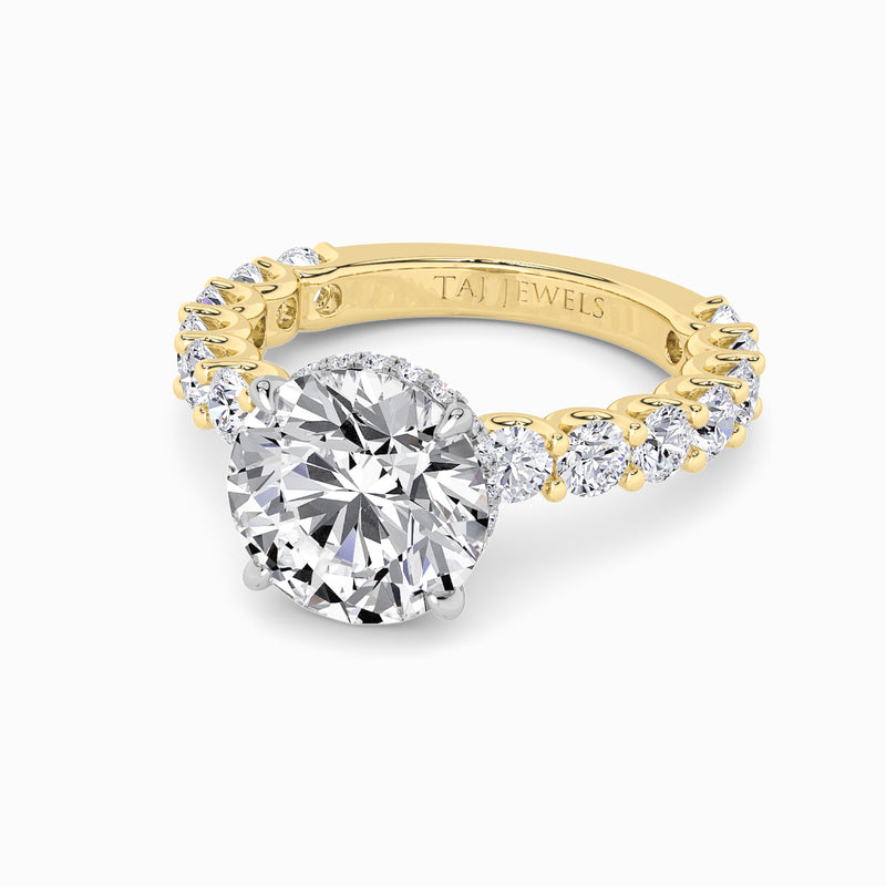 Round Brilliant Cut Lab Diamond Engagement Ring (1.50CT+)