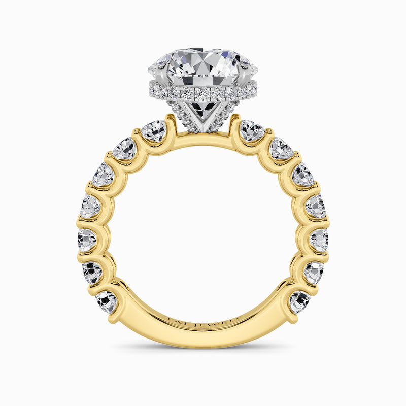 Round Brilliant Cut Lab Diamond Engagement Ring (1.50CT+)